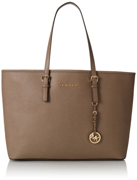 michael kors jet set multifunction tote dark dune